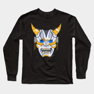 grim reaper gold mask Long Sleeve T-Shirt